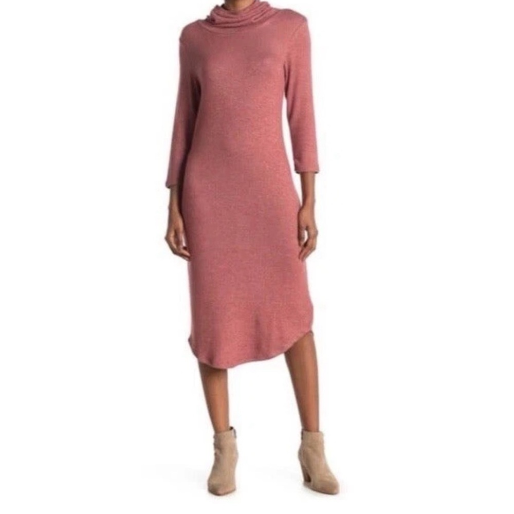 New Bobeau Midi Dress Built-In Face Mask small - Picture 3 of 6